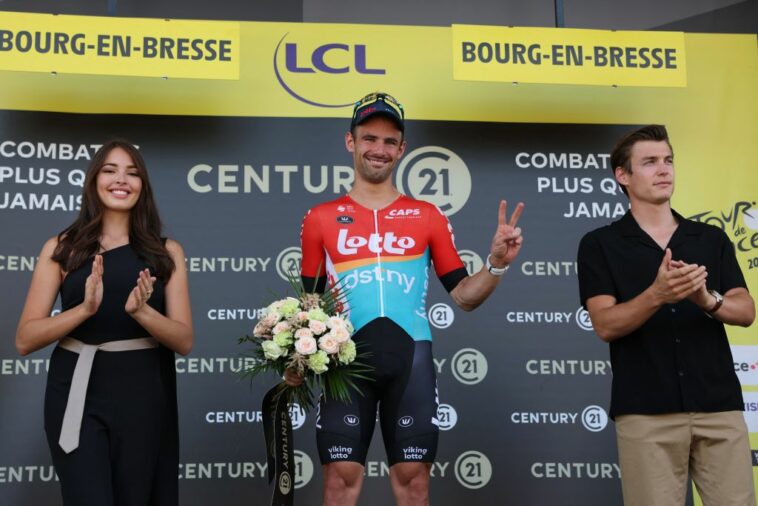 'Corre lo más rápido posible': el gran plan de Campenaerts casi sale adelante en el Tour de Francia