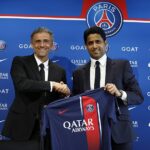 El Paris Saint-Germain ha confirmado el nombramiento de Luis Enrique (izquierda) como técnico