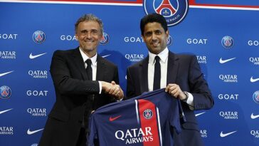 El Paris Saint-Germain ha confirmado el nombramiento de Luis Enrique (izquierda) como técnico
