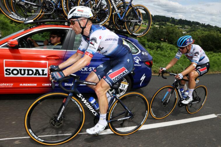 Fabio Jakobsen lucha contra el dolor para quedarse en el Tour de Francia después de un accidente en el sprint