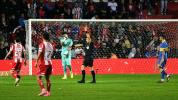 El offside que señaló Merlos (Juan José García).