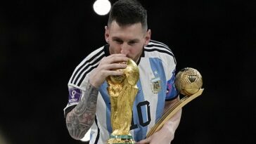 El ganador de la Copa del Mundo Lionel Messi se dirige a Inter Miami en un movimiento masivo para la MLS
