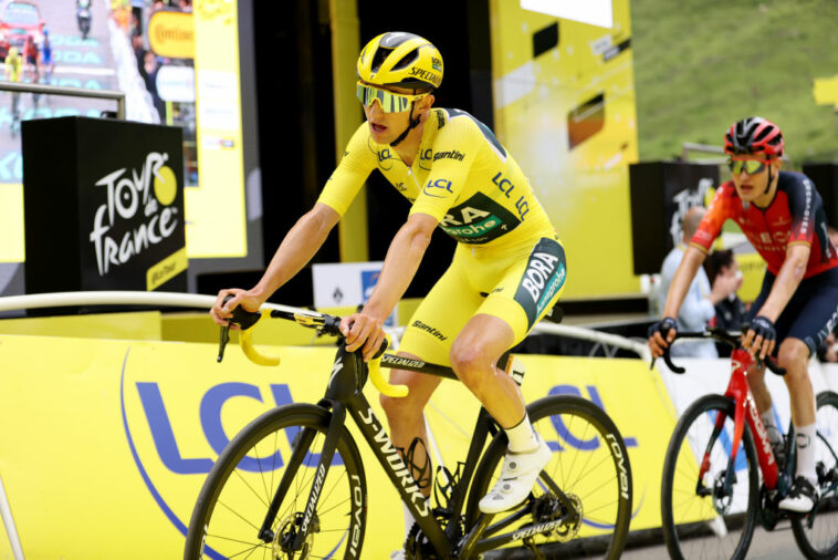 Jai Hindley 'lo hizo al rojo vivo' pero cae al tercer lugar en el Tour de Francia
