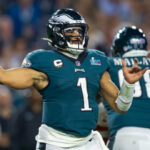 Jalen Hurts habla sobre la "emoción de no estar satisfecho" después de casi ganar el Super Bowl