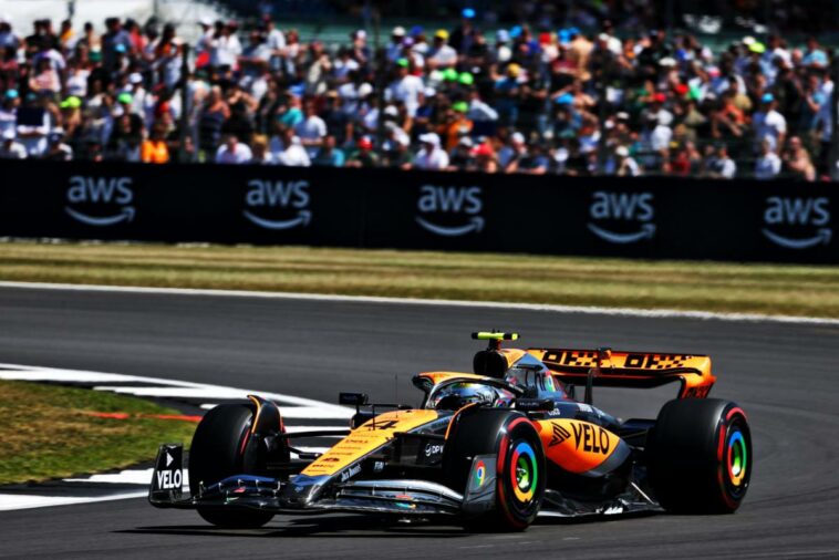 Los chicos de McLaren elogian la Q3 'loca' y 'increíble' en Silverstone