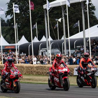MotoGP™ prueba por primera vez el Festival de la Velocidad de Goodwood 2023