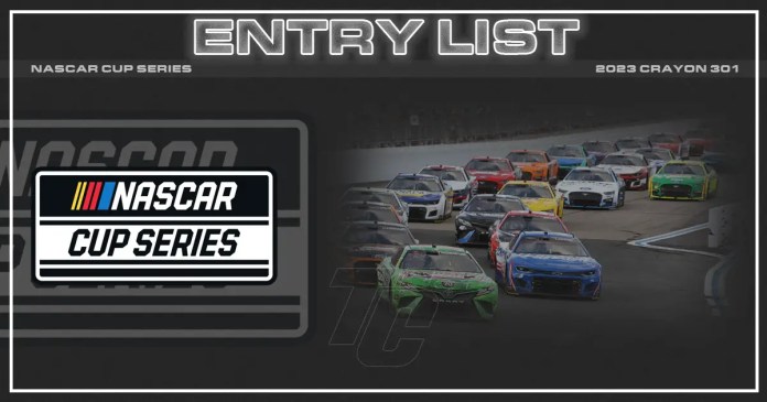 Crayon 301 Lista de entradas de New Hampshire Entradas de la Copa NASCAR Lista de entradas de NASCAR de New Hampshire Lista de entradas de la Copa de New Hampshire Entradas de New Hampshire Copa de New Hampshire