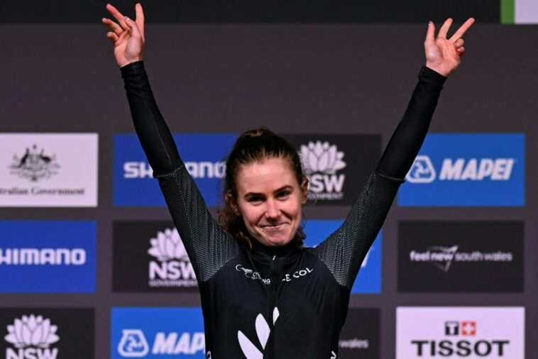Niamh Fisher-Black lidera el equipo femenino juvenil de Nueva Zelanda para Road Worlds