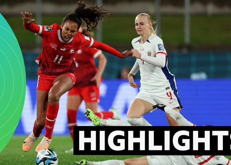 Copa Mundial Femenina 2023: Noruega en peligro de eliminación anticipada tras empate sin goles contra Suiza
