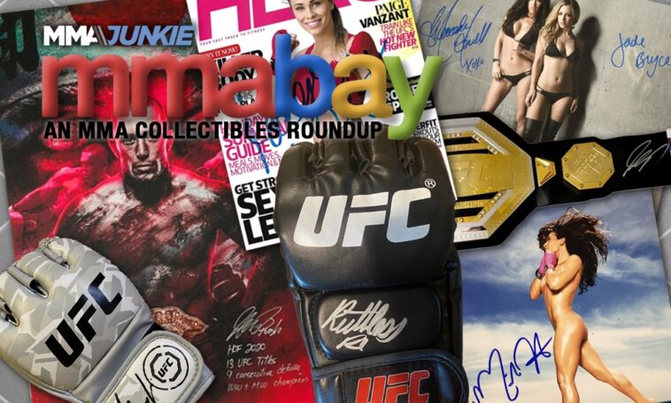 Resumen de ventas de artículos coleccionables de eBay de UFC, Bellator y MMA (10 de julio)