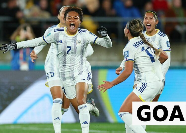 Copa Mundial Femenina 2023: Sarina Bolden marca el primer gol de Filipinas en la Copa Mundial