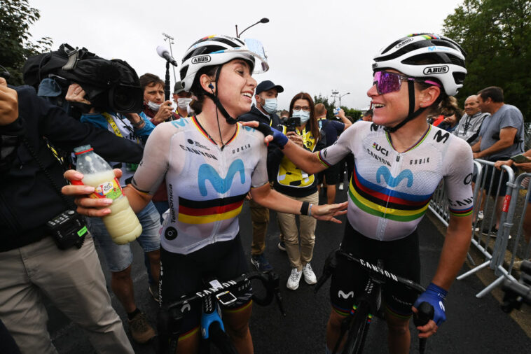 Van Vleuten elogia a Lippert después de la gran victoria de Tour de France Femmes