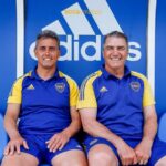 Diego Soñora y Blas Giunta, coordinadores de las Inferiores de Boca.