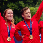 El equipo de Noruega gana el relevo mixto en los Juegos Europeos