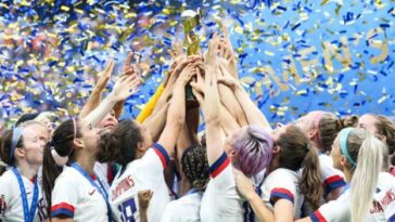 Estados Unidos celebra ganar la Copa del Mundo 2019