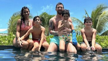 Se espera que Lionel Messi y su familia aterricen en Miami hoy mientras completa su movimiento en la MLS.
