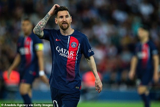 Lionel Messi soportó un par de años mixtos en Paris Saint-Germain después de dejar Barcelona