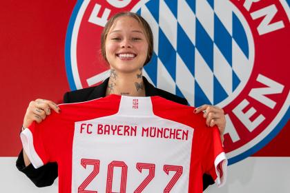 Oficial: así fue presentación de Ana María Guzmán en Bayern Munich, histórico fichaje | Futbol Colombiano | Fútbol Femenino