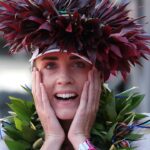 Lucy Charles-Barclay IRONMAN World Championship Kona 2023 Finish