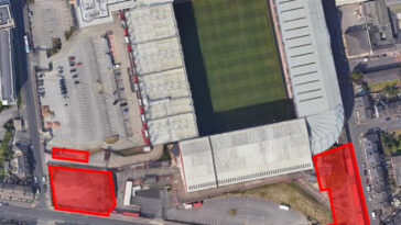 Sheffield United está vendiendo dos terrenos en su sitio de Bramall Lane que se convertirán en casas.