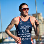 Gwen Jorgensen World Triathlon Cup Tongyeong 2023 run