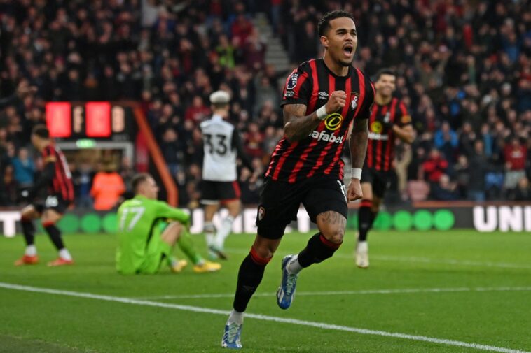 El delantero del Bournemouth ha marcado tres goles ligueros esta temporada