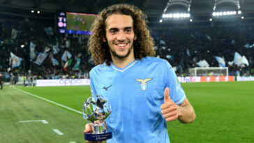 Guendouzi: 'Premio de la Liga de Campeones para toda la Lazio'