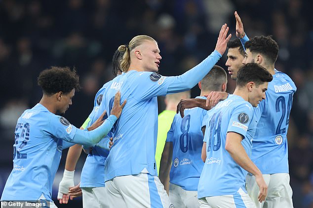 Manchester City avanzó a cuartos de final de la Liga de Campeones tras vencer a Copenhague