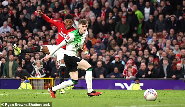 Amad Diallo escribió su nombre en el folclore del Man United con su gol en el minuto 121 contra el Liverpool