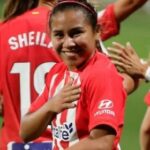 Leicy Santos dedicó gol a Jenni Hermoso caso Luis Rubiales | Video Women’s Cup Atlético de Madrid | Futbol Colombiano | Fútbol Femenino