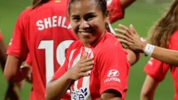 Leicy Santos dedicó gol a Jenni Hermoso caso Luis Rubiales | Video Women’s Cup Atlético de Madrid | Futbol Colombiano | Fútbol Femenino