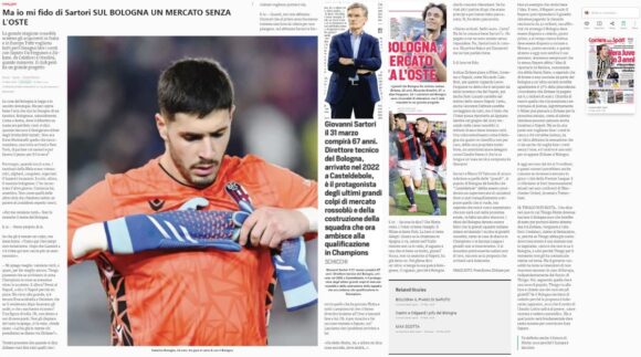Corriere dello Sport - Zirkzee - 21 de marzo de 2024