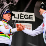 'Incluso en mi mejor forma, sería difícil seguir a Tadej' - Mathieu van der Poel en el podio en Lieja