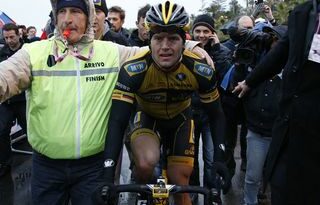 Gerald Ciolek tras ganar la Milán-San Remo 2013