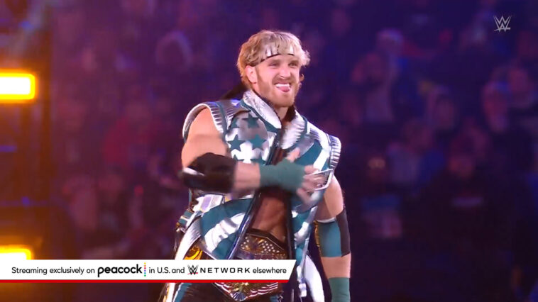 Logan Paul cautivó a los fanáticos con su entrada al ring