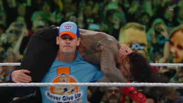 John Cena regresó en WrestleMania 40 y eliminó a Roman Reigns