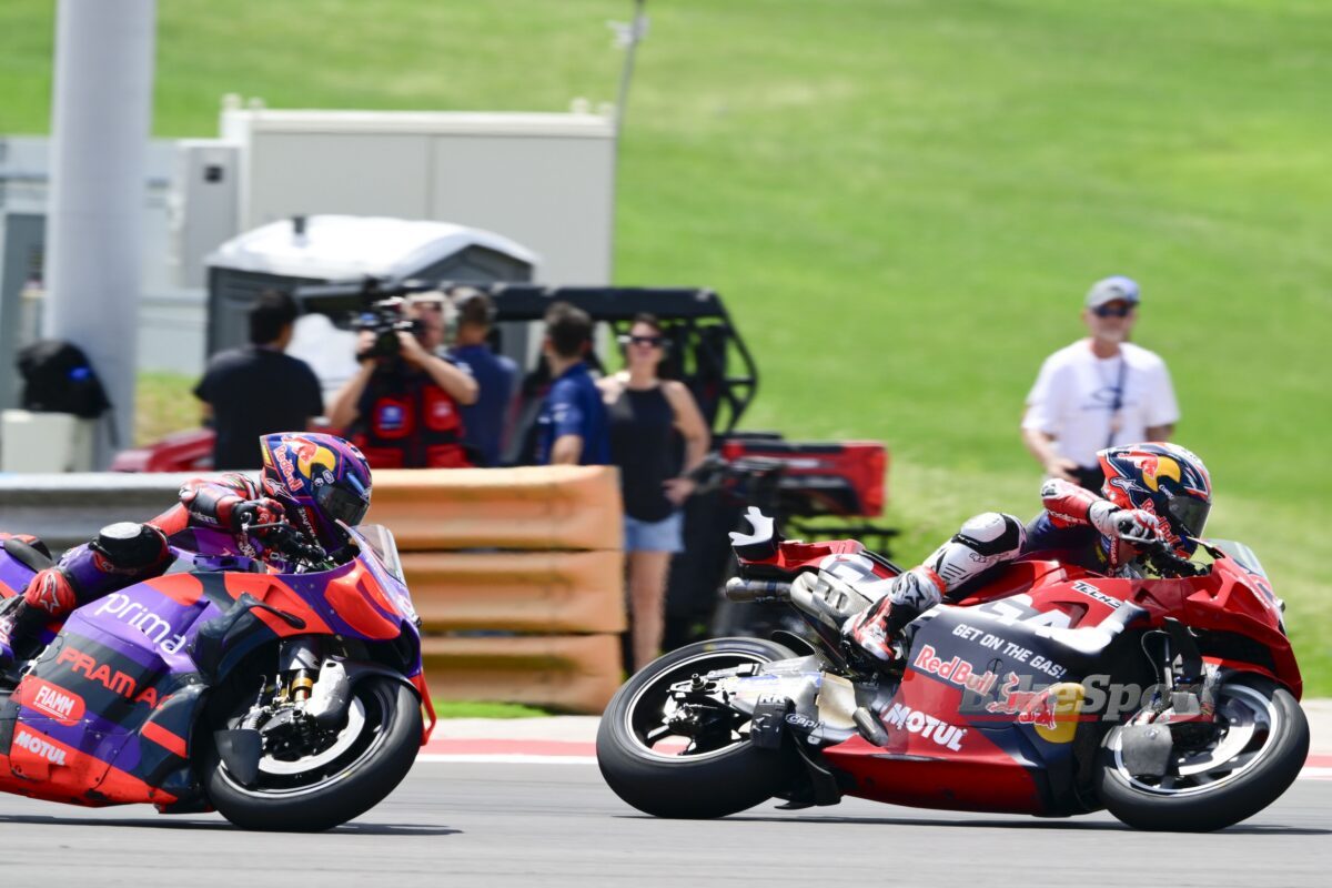 Pedro Acosta marca más hitos a medida que se acerca a su primera victoria en MotoGP en COTA |  Noticias BikeSport