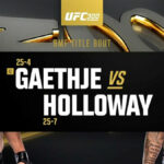 UFC 300: Justin Gaethje vs.Max Holloway destacados