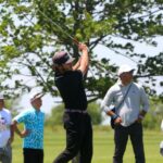 Bryce Badsky de Silver Lake durante el Campeonato Estatal Clase 3A en el campo de golf municipal de Emporia el martes 21 de mayo.