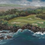 Destacado artista chino exhibirá pinturas de campos de golf en Londres - Golf News