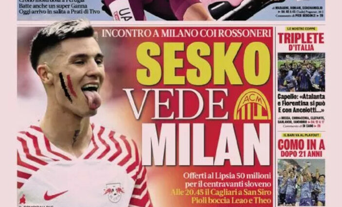 Documentos de hoy – Sesko ve a Milán y Como en la Serie A después de 21 años, la FIFA acaba con las ligas