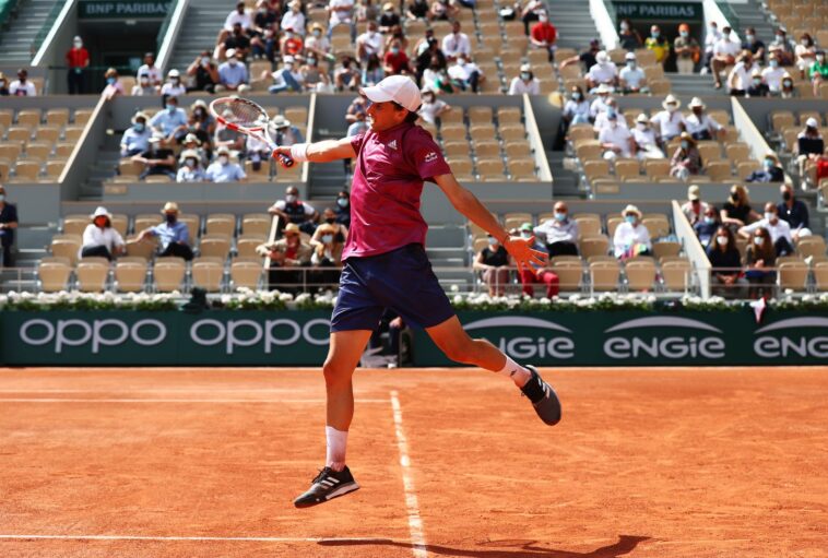 El telón de la carrera de Dominic Thiem se encuentra con el silencio de Roland Garros