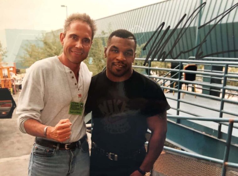 Bernd Boente y Mike Tyson - WBN