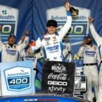 Kyle Larson en el carril de la victoria - Kansas Speedway - NASCAR Cup Series