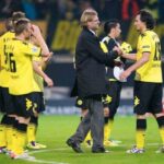 01.11.2011, Signal Iduna Park, Dortmund, GER, Liga de Campeones de la UEFA, Vorrunde, Borussia Dortmund (GER) vs Olympiacos Piraeus (GRE), im Bild Juergen Klopp (Entrenador Dortmund) und Mats Hummels (#15 Dortmund) nach dem Spiel / / Durante Borussia Dortmund (GER) vs Olympiacos Piraeus (GRE) en Signal Iduna Park, Dortmund, GER, 2011-11-01.  Imágenes EXPA © 2011, Crédito fotográfico: EXPA/ nph/ Kurth ****** de GER / CRO / BEL ******