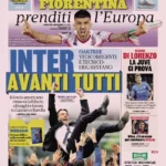 La Fiorentina busca la final europea, el Napoli de Conte solicita los periódicos del día 29 de mayo