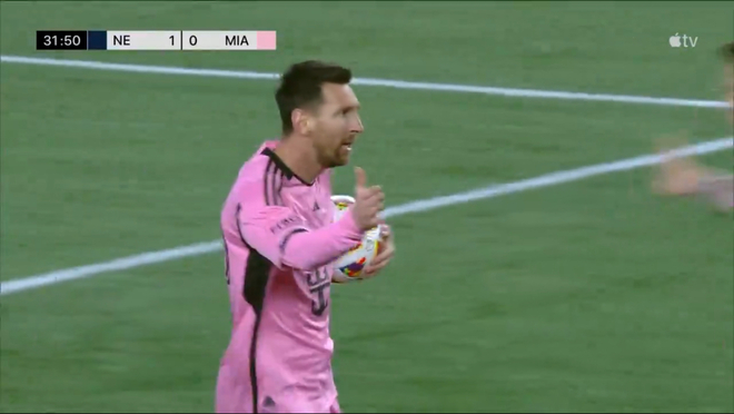 Lionel Messi rompe el récord de la MLS y el Inter Miami arrasa con el New England Revolution 4-1