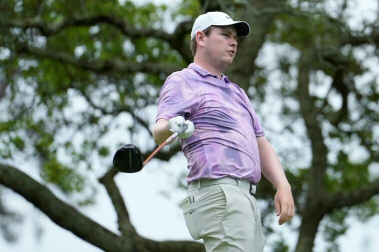 El escocés Robert MacIntyre compartió el liderato con el estadounidense Beau Hossler después de la primera ronda del PGA Myrtle Beach Classic (Raj Mehta)