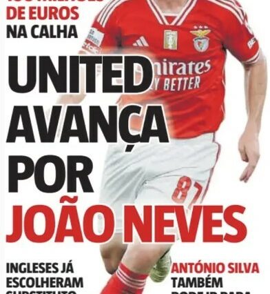 Man Utd mueve con doble incursión para fichar a Neves y Silva