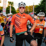 Michael Garrison vistió la camiseta de líder de la USA Speed ​​Week durante dos carreras